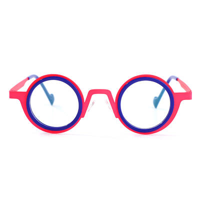 Bruno Pink Round Glasses