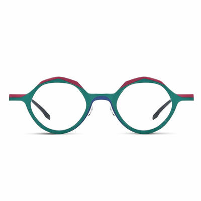 Christe Lunettes Rondes Vertes