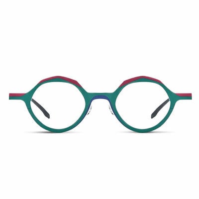 Christe Lunettes Rondes Vertes