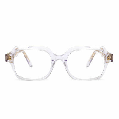 Bulwe Lunettes Carrées Transparentes