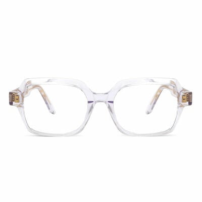 Bulwe Lunettes Carrées Transparentes
