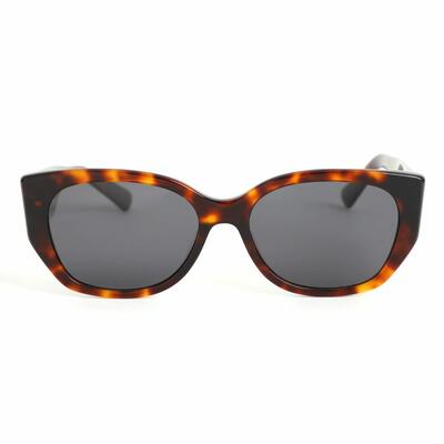 Evelyn Lunettes de soleil Carrées Écaille