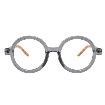 Chava Graue Runde Brille