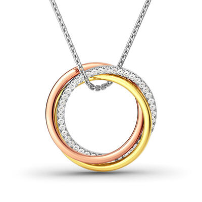 Jeulia Be Together Loops Necklace