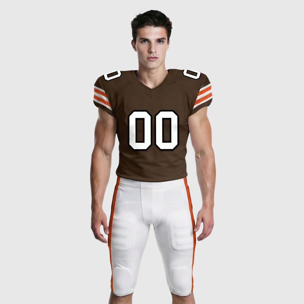 Wholesale NFL-Style Breathable American Football Jersey - Custom Name Number & Logo