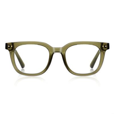 Robin Grüne Quadratische Brille