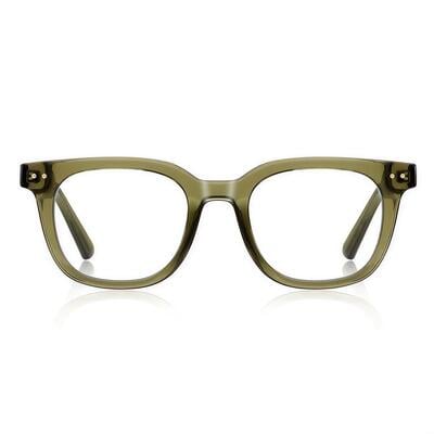 Robin Grüne Quadratische Brille