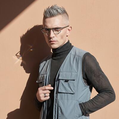 Jacoee Lunettes Ovales Noires