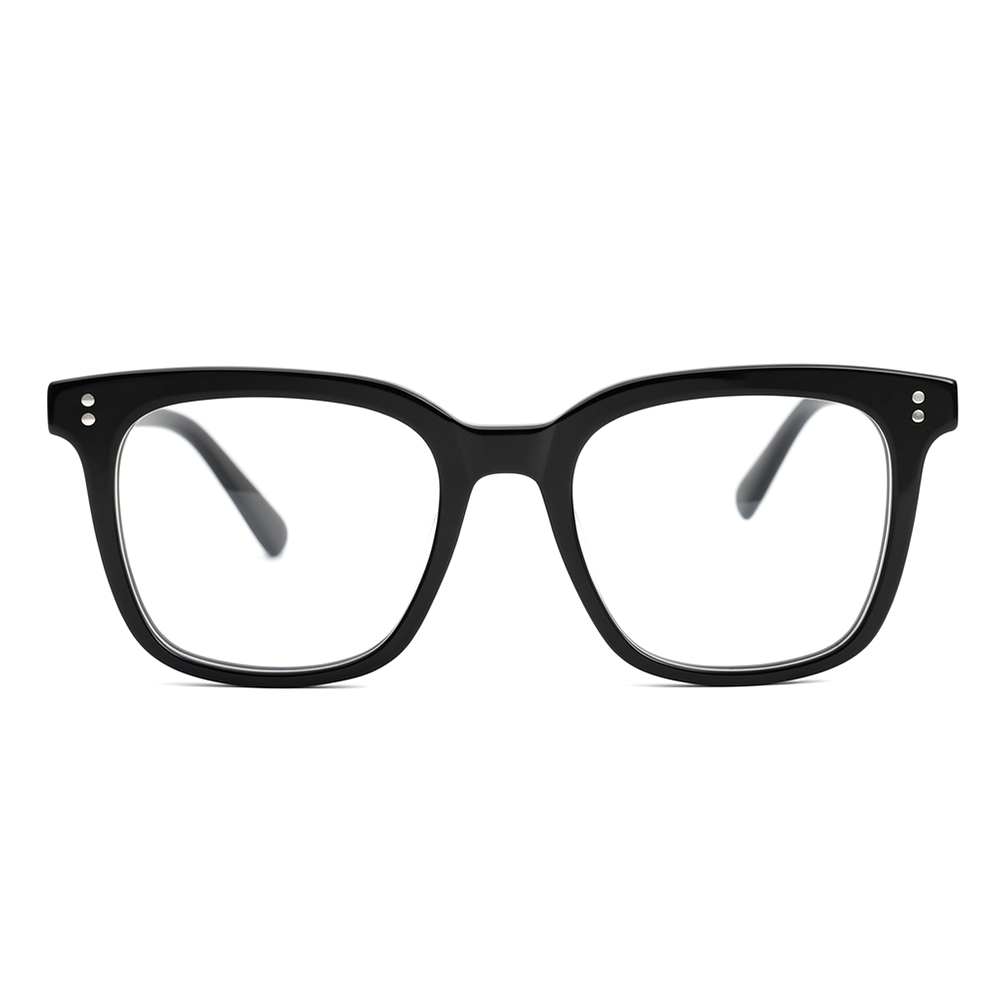 Victoria Black Square Glasses