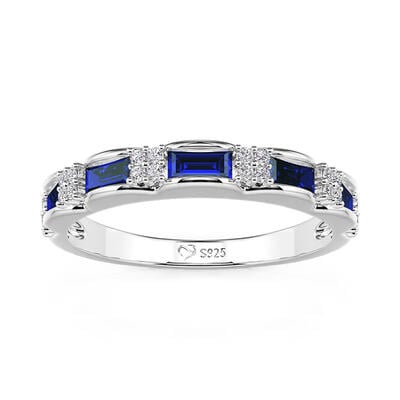 Jeulia Vintage Eternity Wedding Band for Women
