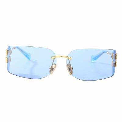Bulwer Blue Rectangle Sunglasses