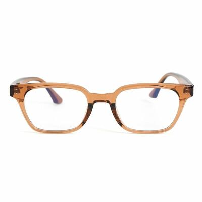 Hailey Lunettes Rectangulaires Marron