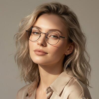 Bridges Black Round Glasses