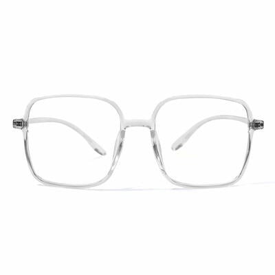 Visiona Lunettes Carrées Transparentes