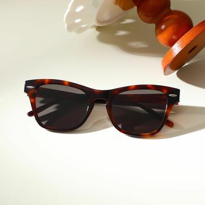 Olivia Havanna Quadratische Sonnenbrille