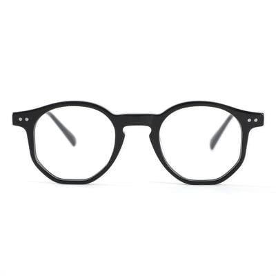 Jeremy Lunettes Rondes Noires