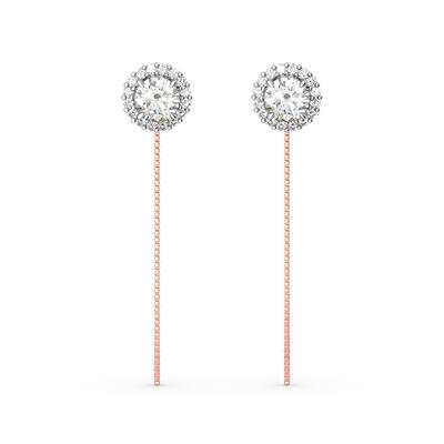 Jeulia Cherished Moment Drop Earrings