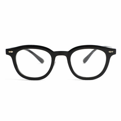 Brian Black Square Glasses