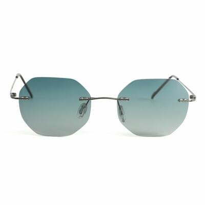 Funk Gray Geometric Sunglasses
