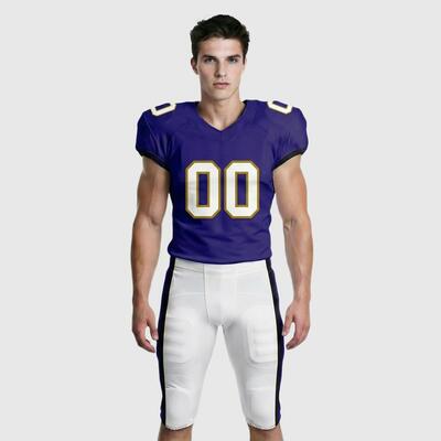 Custom American Football Jersey for Teen Team - Personalized Name Number & Logo