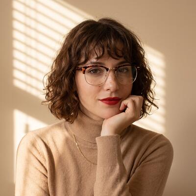 Noel Tortoise Browline Glasses