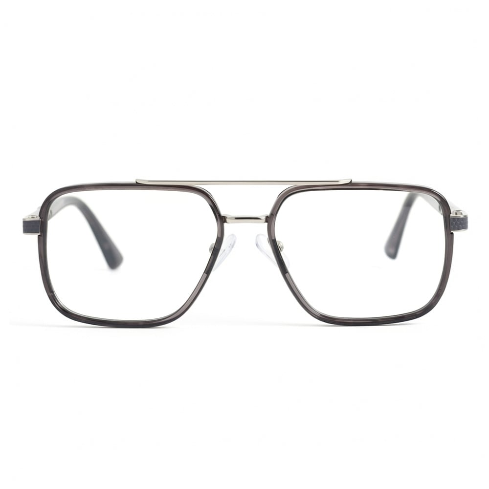 Glynnis Gray Aviator Glasses