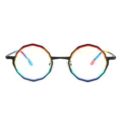 Gaskel Multicolor Round Glasses