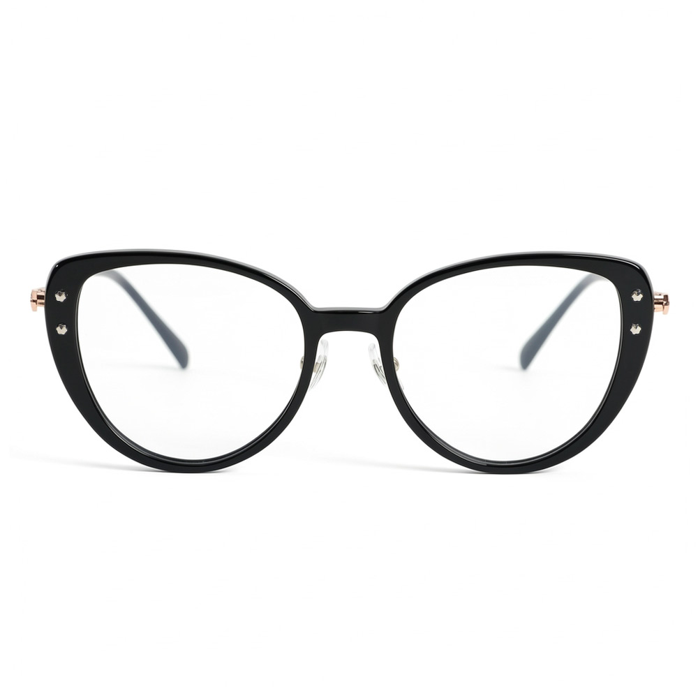 Olivia Black Cat Eye Glasses