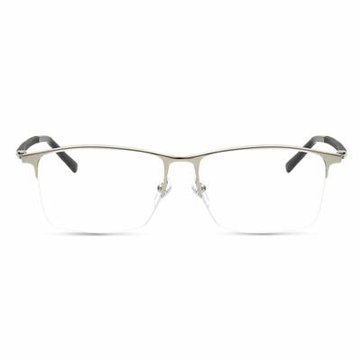 Cuicee Silver Browline Glasses