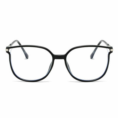 Saxto Black Round Glasses