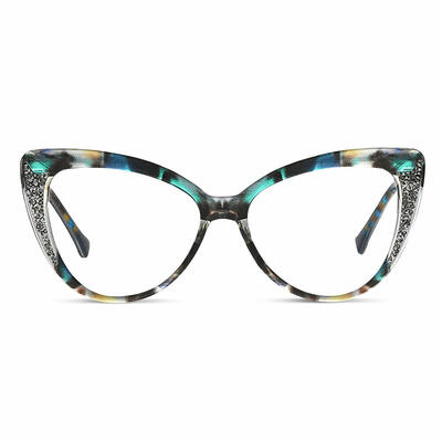 Ferguso Lunettes Cat Eye Vertes