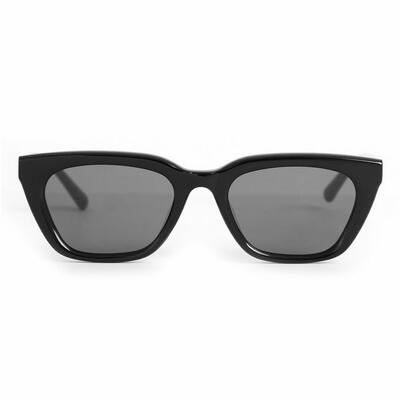 Morgan Schwarze Quadratische Sonnenbrille