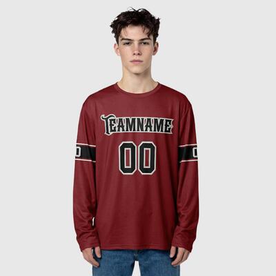 Custom Red Atlanta-Inspired Fan T-Shirt with Personalized Name & Number