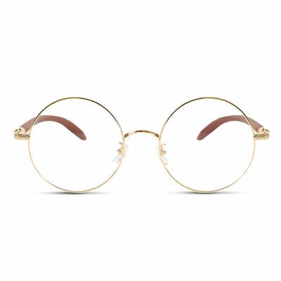 Rodney Lunettes Rondes Orées