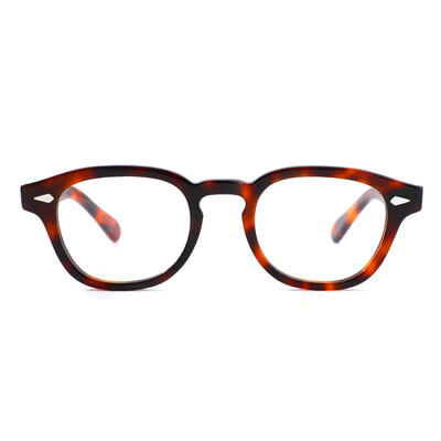 Sandy Tortoise Square Glasses