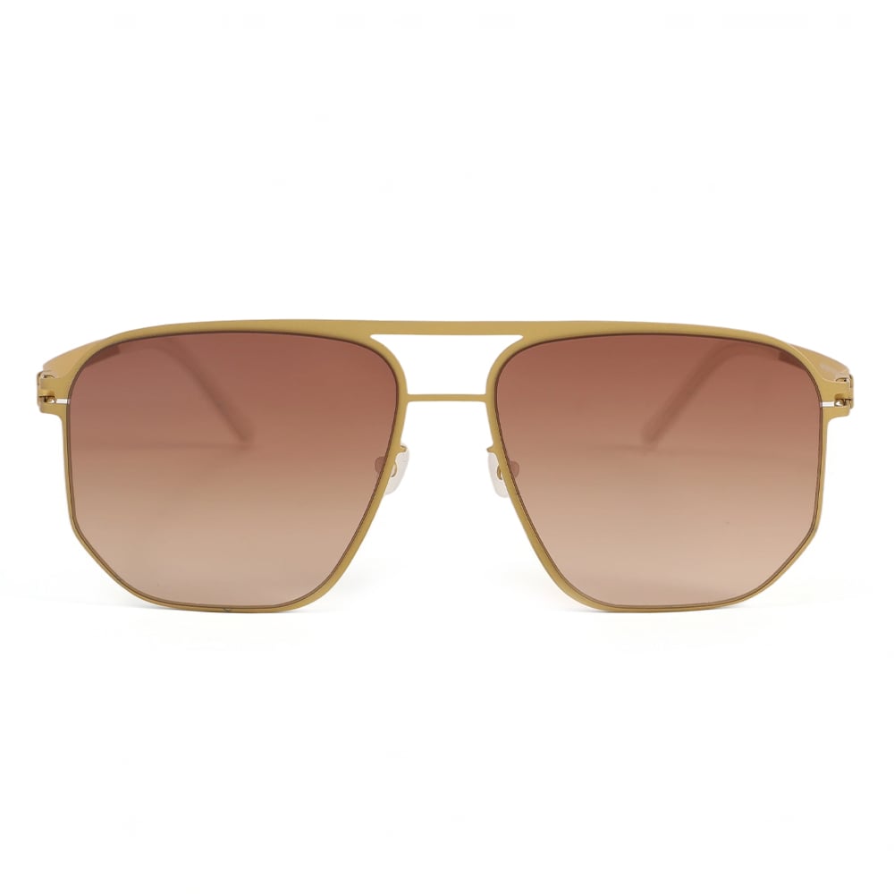 Sylvia Gold Aviator Sunglasses