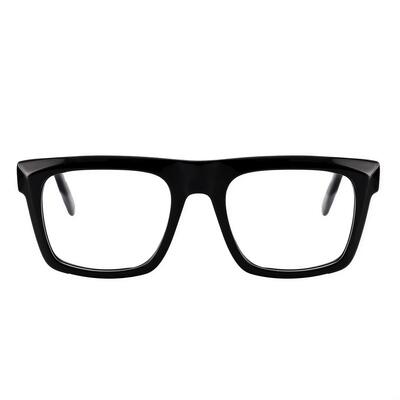 Theresa Schwarze Pilot Brille