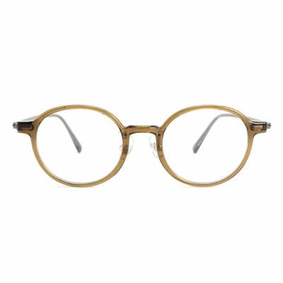 Martina Green Round Glasses