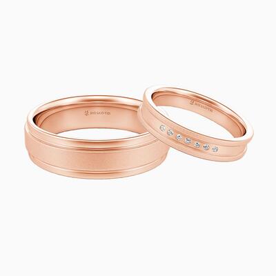 "Your Side of the Story" Couple‘s Ring Set