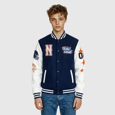 Custom Navy Jacket – Personalized for Fans of Denver Personalized Name & Number