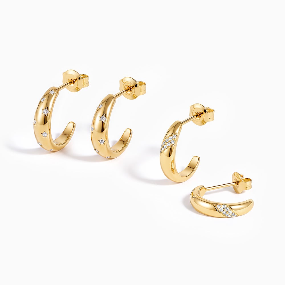 "Infatuated" Stackable-Ohrring-Set