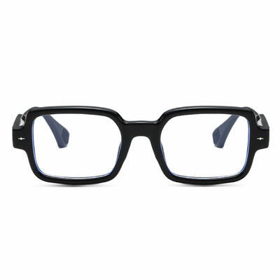 Trisna Black Square Glasses