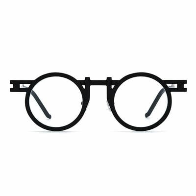 Beck Schwarze Runde Brille