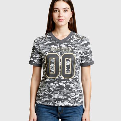 オーダーメイド可能 アメリカンフットボール Vネック ジャージ ロゴマーク 背番号 胸番号 チーム ネーム入り