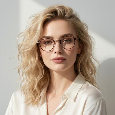 Woodrow Havanna Quadratische Brille