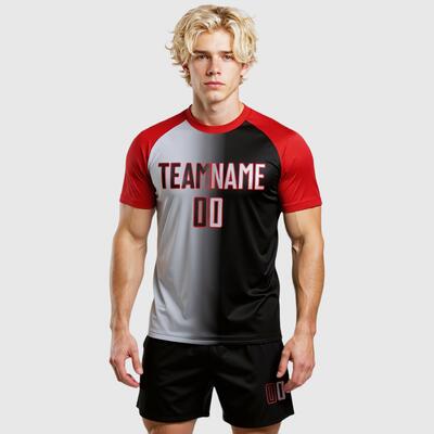 Custom Soccer Jersey – Sublimation Gradient Fashion: Affordable for Community Soccer Matches