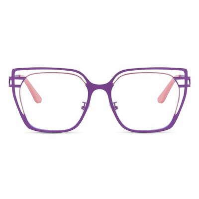 Annabelle Purple Cat Eye Glasses