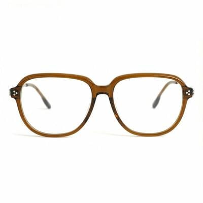 More Lunettes Carrées Marron