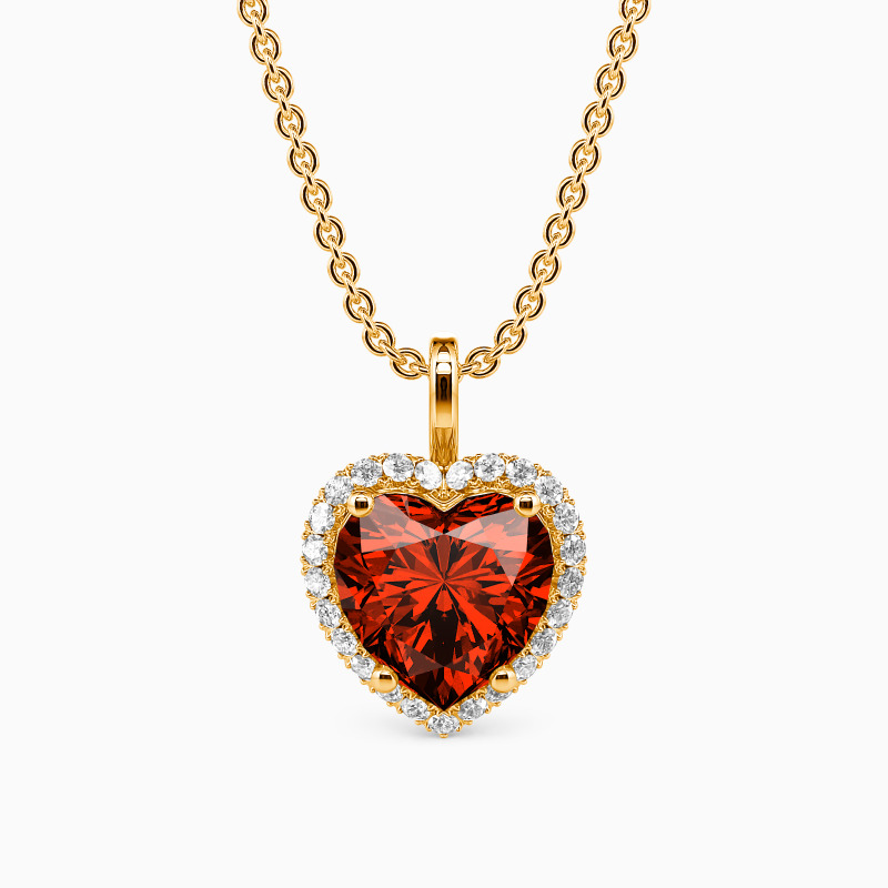 SHE·SAID·YES "The Secret of My Heart" Halo Jewelry Charms Necklace