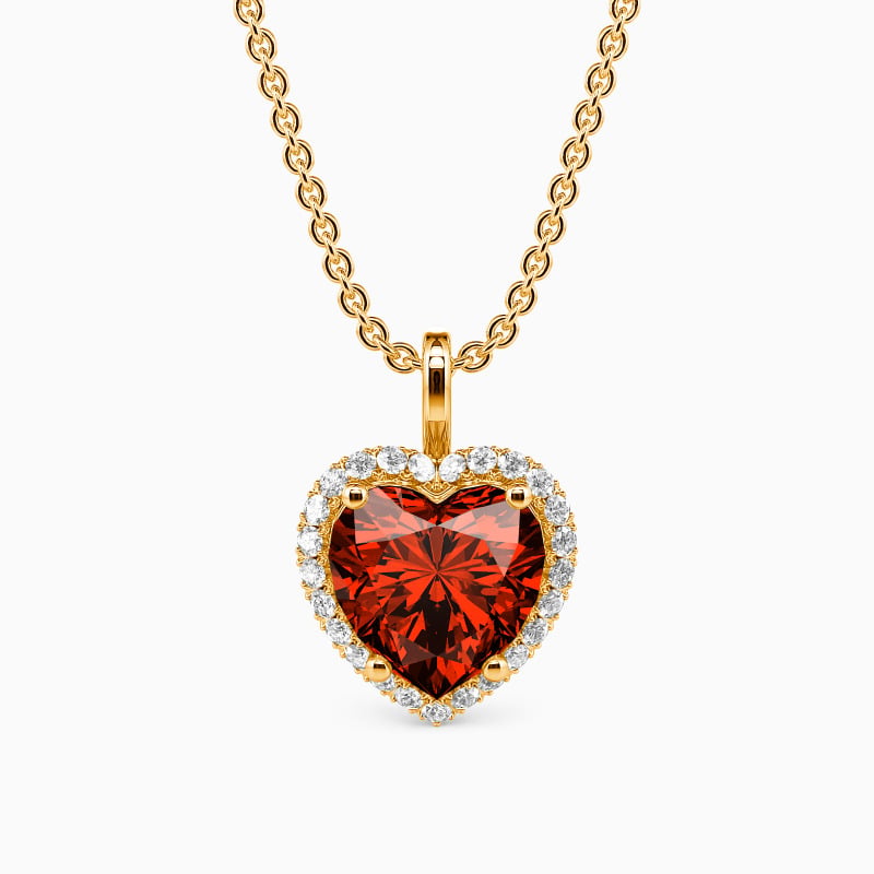 SHE·SAID·YES "The Secret of My Heart" Halo Jewelry Charms Necklace